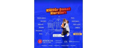 Kültür ve Sanat Kursu Kayıtları Başladı!